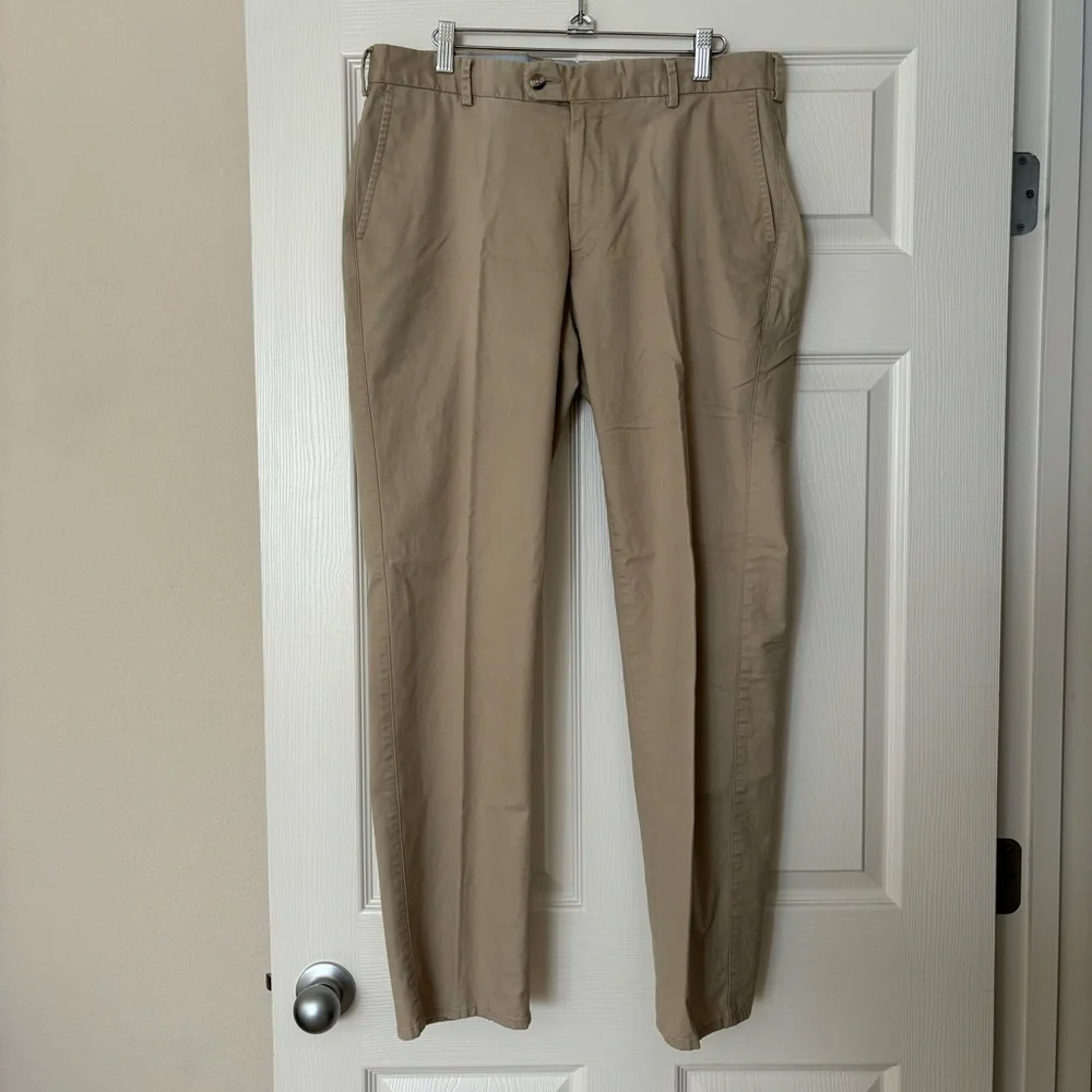 Peter Millar Pants, Khaki Men’s size 34 - Picture 1 of 16